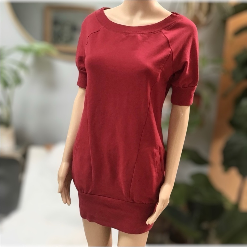 Express Red Dress Sweater